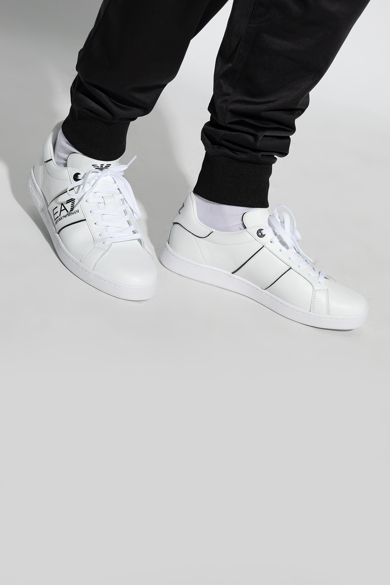 Ea7 white clearance sneakers